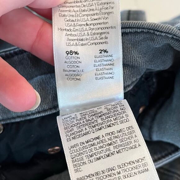 Mother Looker Ankle Fray Jeans in Last‎ Chance Saloon Size 27 - Picture 9 of 15